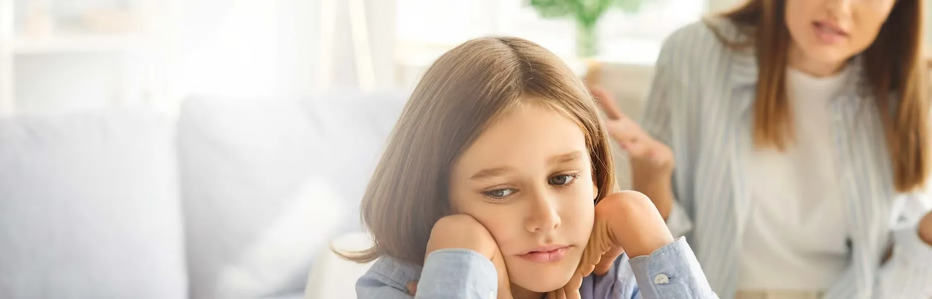 Child in a welcoming environment with family support